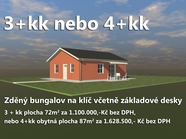 bungalov 3+kk